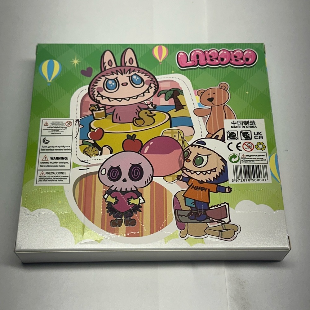 Labobo Bunny Figure Set 8pcs Colorful Rabbit Minifigures Toy Set w/ Box New - Picture 6 of 6